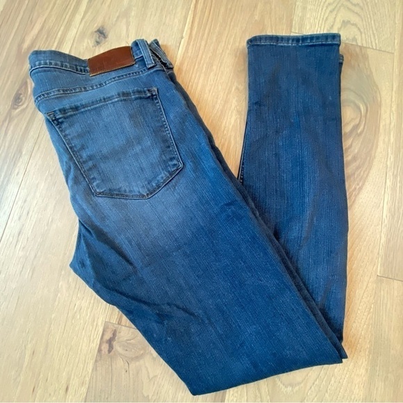 FRAME Le Skinny de Jeanne Jeans Curved Frayed Hem - Picture 4 of 14